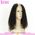 2016 Hot sale afro kinky u part wig virgin remy short u part wigs for black women